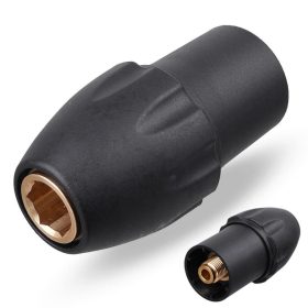   KEW D12 gyorcsatlakozó aljzat 1/4" külső menettel Nilfisk, Kranzle és KEW D12 magasnyomású mosókhoz - 1 db 300 bar, 150°C (559 26 cikkszám kiváltására)