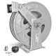RAMEX HR 1000 400 FE Automata Fali Zsugorító Dob, 15 m, Nagynyomású Tömlőhöz, 1/2" - Porfestett