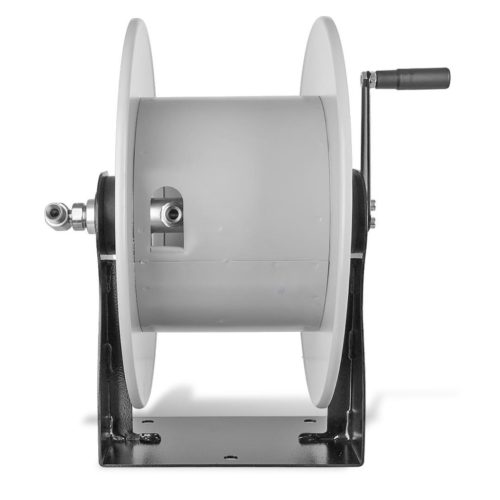 Ramex AVM-9811-400-FE porfestett tömlődob magasnyomású tömlőkhöz (manuális/kézi felcsévéléssel)