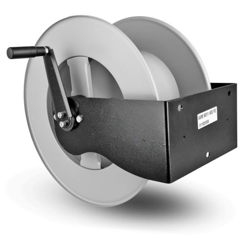 Ramex AVM-9811-400-FE porfestett tömlődob magasnyomású tömlőkhöz (manuális/kézi felcsévéléssel)