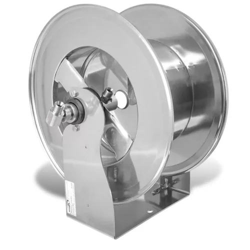 RAMEX Kézi Rozsdamentes Tömlődob AVM-9811-400 INOX (max. 80 m, 1/2", 400 bar)