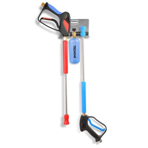 Ramex univerzális tripla tartókonzol magasnyomású pisztolyokhoz és kefékhez - INOX