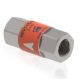 MTM Hydro NRVS45/90 Rozsdamentes Inox Visszacsapó Szelep Karcher Magasnyomású Mosóhoz, 1/2" Menetes By-Pass, Max 450 bar, 90 l/min, 90°C