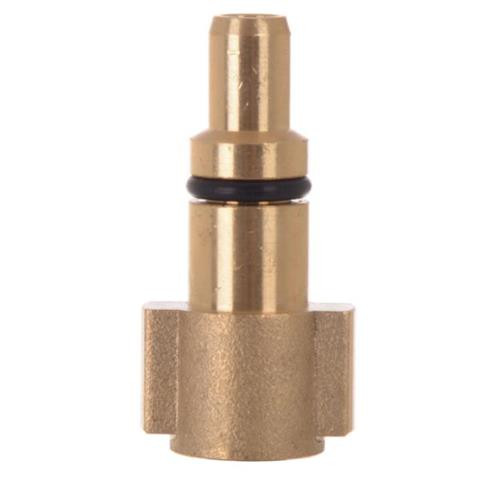 Bajonettes sárgaréz átalakító adapter  1/4" belső menetes csatlakozóval Lavor és Parkside magasnyomású mosókhoz