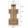 Adapter régebbi típusú Bosch magasnyomású mosókhoz, 1/4" menet