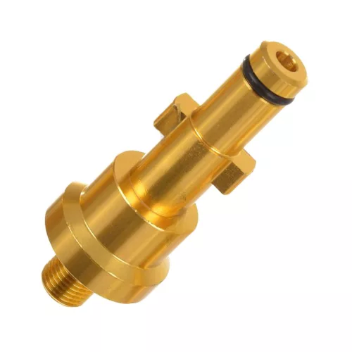 Bajonettes alumínium átalakító adapter 1/4"M Nilfisk Stihl magasnyomású mosókhoz