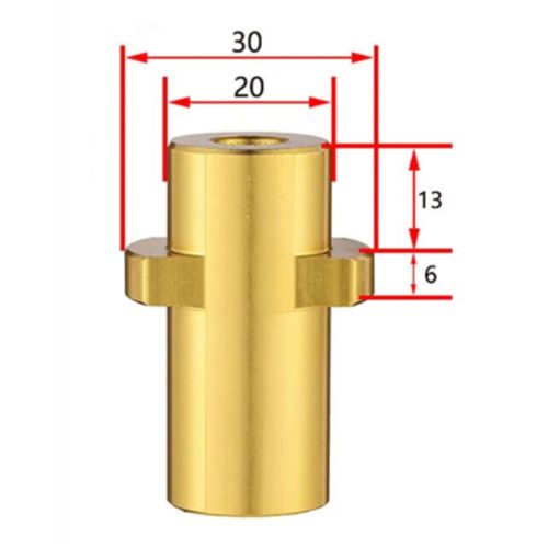 Átalakító adapter 1/4" belső menet -  Karcher K sorozatú bajonettes pisztoly csatlakozásra