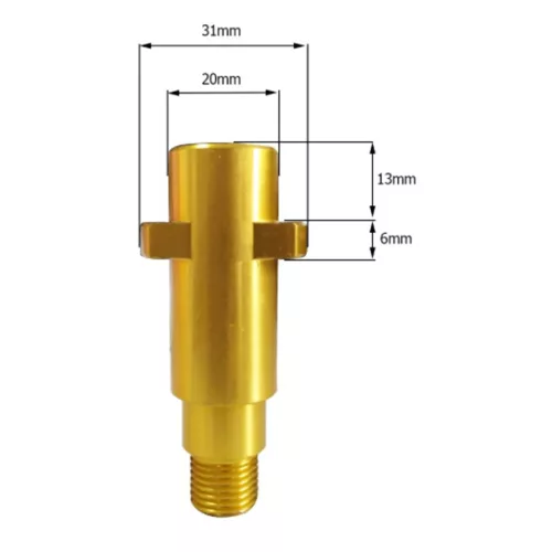 Bajonett Adapter Karcher K-sorozathoz, 1/4" Külső Menettel