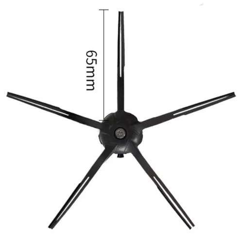 Oldalkefe Roborock S5 S6 S7 robotporszívóhoz (fekete)