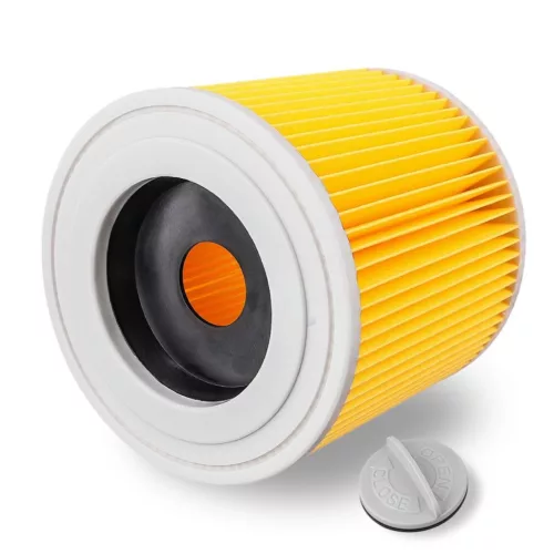 Kärcher patronszűrő (légszűrő) WD 3, MV 3, SE 4001, A 2004 gépekhez + rögzítőzár