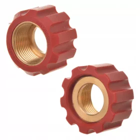   M22x1.5mm Rövid Hollandi Anya, Piros - Karcher HD/HDS Kompatibilis
