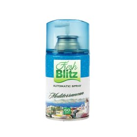   Fresh BLITZ Utántöltő illat patron Mediterrán  illattal 260 ml 