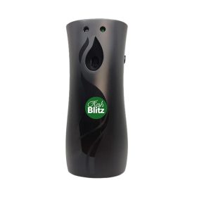   Fresh BLITZ Basic Black Automata elektronikus légfrissítő adagoló készülék, fekete színben, elemes (2xAA)