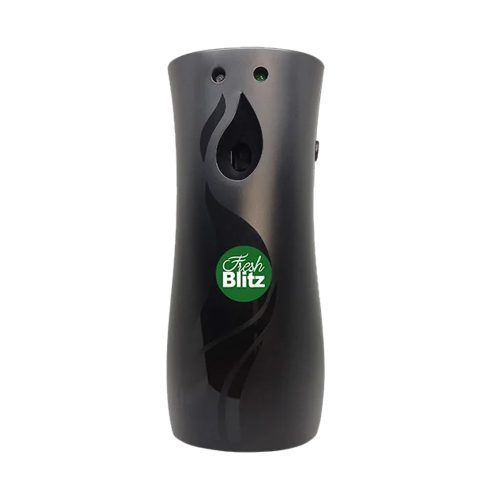 Fresh BLITZ Basic Black Automata elektronikus légfrissítő adagoló készülék, fekete színben, elemes (2xAA)