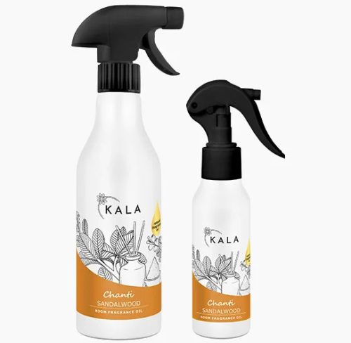 Professzionális parfüm alapú illatolaj fás, balzsamos illattal 250 ml - Kala Chanti Sandalwood