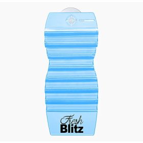   Fresh Blitz HANG TAG – Kiváló minőségű illatosító zselés függő légfrissítő, pamutvirág illattal, tapadókoronggal