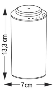 Kala iFRESH aroma diffúzor - fekete és gyémánt színben IF15P