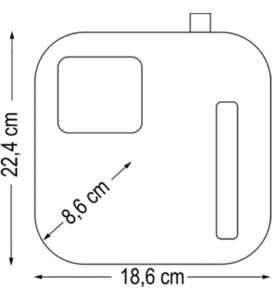 Kala iFRESH 300 aroma diffúzor - bluetoth vezérléssel (iOS, Android)