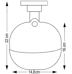 Kala iFRESH GLOBE aroma diffúzor - fehér színben, bluetoth vezérléssel (Android iOS)