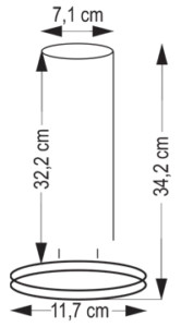 Kala iFRESH miniTUBE 2.0 aroma diffúzor - fekete színben, bluetoth vezérléssel (Android, iOS)