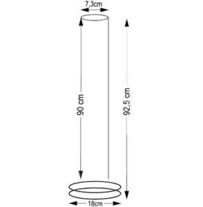 Kala iFRESH TUBE aroma diffúzor - fekete színben, bluetoth vezérléssel (Android, iOS)