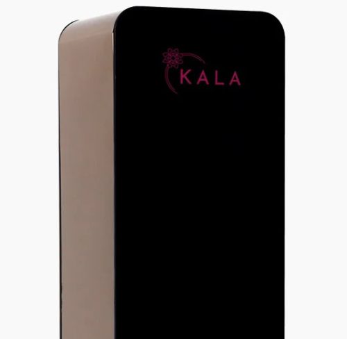 Kala iFRESH TOWER aroma diffúzor - pezsgőarany kerettel, fekete előlappal, bluetoth vezérléssel (Android, iOS)