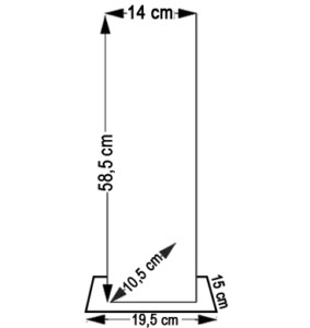 Kala iFRESH TOWER aroma diffúzor - pezsgőarany kerettel, fekete előlappal, bluetoth vezérléssel (Android, iOS)