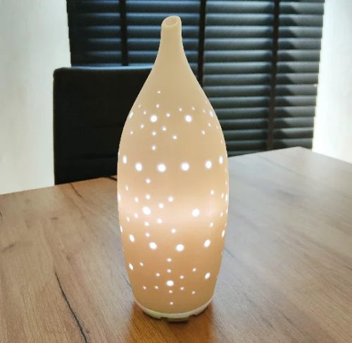 Kala iFRESH Vaso kerámia aroma diffúzor - kerámia ház fehér színben