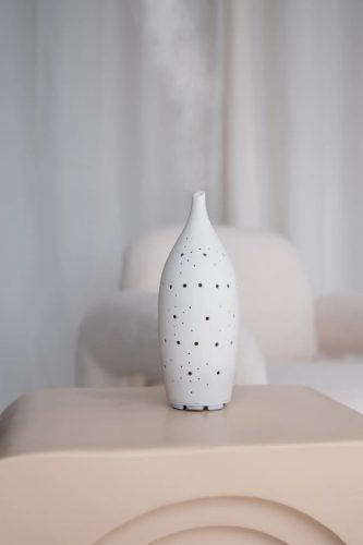 Kala iFRESH Vaso kerámia aroma diffúzor - kerámia ház fehér színben