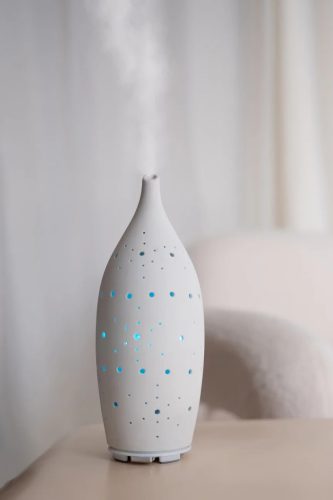 Kala iFRESH Vaso kerámia aroma diffúzor - kerámia ház fehér színben