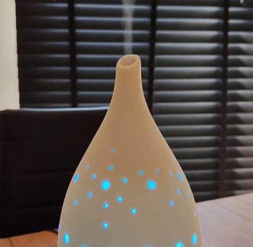 Kala iFRESH Vaso kerámia aroma diffúzor - kerámia ház fehér színben