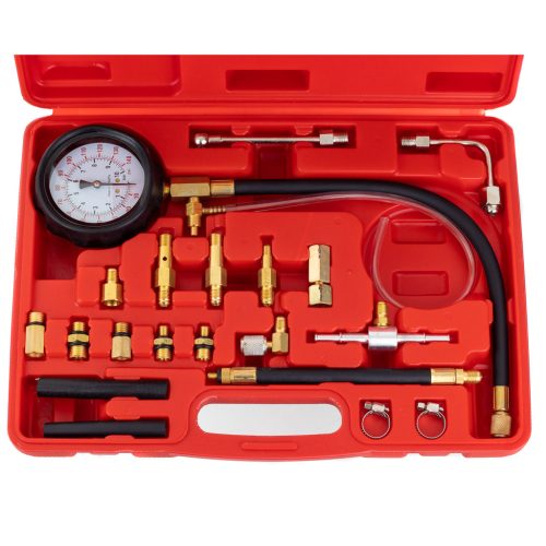 Kompressziós nyomásmérő készlet - BENZIN   TC Technic LT-A1005