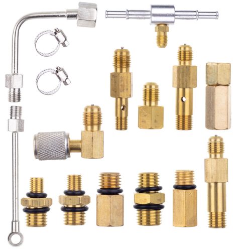 Kompressziós nyomásmérő készlet - BENZIN   TC Technic LT-A1005