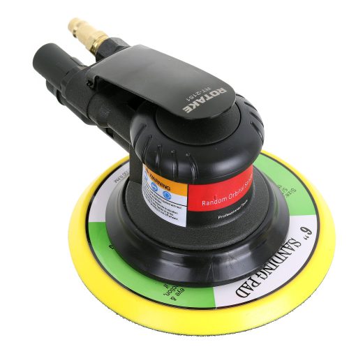 Professzionális pneumatikus excentercsíszoló elszívó kivezetéssel, 150 mm Rotake RT-2151