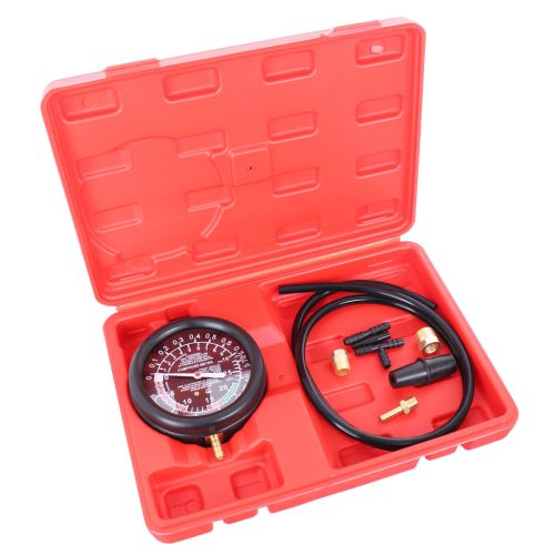 Üzemanyag nyomásmérő és vákuummérő készlet 0-10 bar TC Technic LT-A1008 (diagnosztikai műszer)