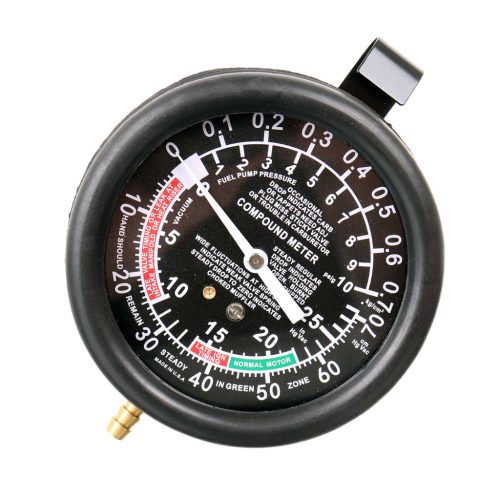 Üzemanyag nyomásmérő és vákuummérő készlet 0-10 bar TC Technic LT-A1008 (diagnosztikai műszer)