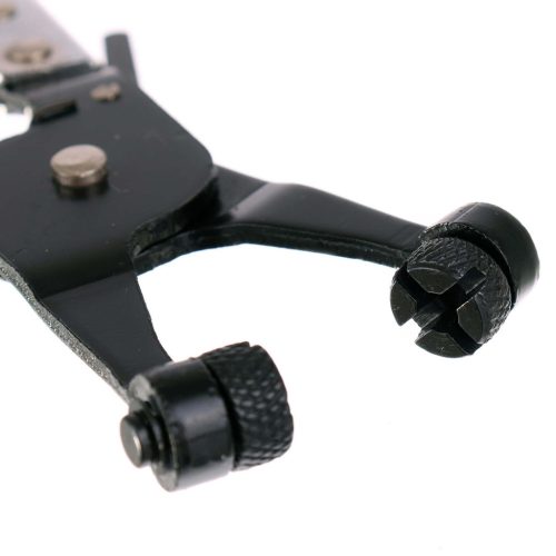 Egyenes tömlőbilincs fogó, forgatható fejekkel, reteszelő mechanizmussal, Technic LT-A1257-1