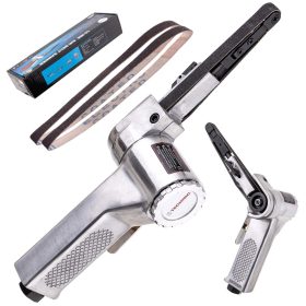   Pneumatikus szalagcsiszoló, 10 mm x 330 mm, TC Technic AT-480