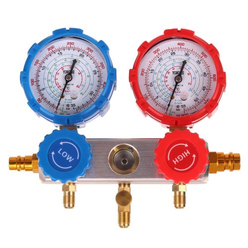 Klíma töltésvizsgáló és töltő R134 R12 R22 hűtőközegekhez TC Technic LT-A1039