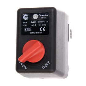   Nyomáskapcsoló kompresszorokhoz, 6-8 bar, 250V, 4x1/4" Condor MDR 1/11