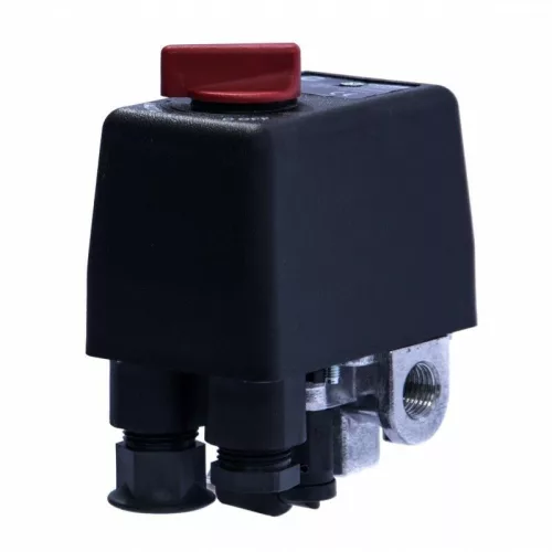 Nyomáskapcsoló kompresszorokhoz, 6-8 bar, 250V, 4x1/4" Condor MDR 1/11