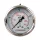 TC Technic glicerines nyomásmérő óra/manométer, 63mm, 1/4" hátsó csatlakozás, 0-16 Bar