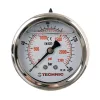 TC Technic glicerines nyomásmérő óra/manométer, 63mm, 1/4" hátsó csatlakozás, 0-160 Bar