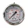 TC Technic glicerines nyomásmérő óra/manométer, 63mm, 1/4" hátsó csatlakozás, 0-160 Bar