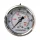 TC Technic glicerines nyomásmérő óra/manométer, 63mm, 1/4" hátsó csatlakozás, 0-600 Bar