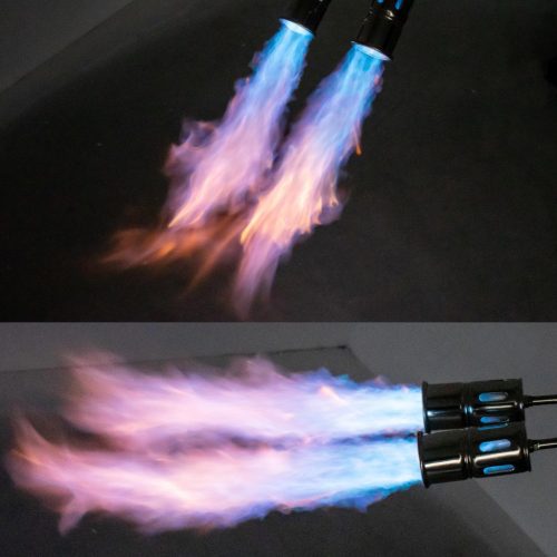 Leégető készülék, tetőfedő pisztoly dupla égőfejjel, tömlővel TC Technic UP306