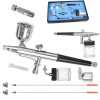 Professzionális Airbrush 3 fúvókával, 2 tartállyal és gyorscsatlakozóval - TC Technic HS-34KT