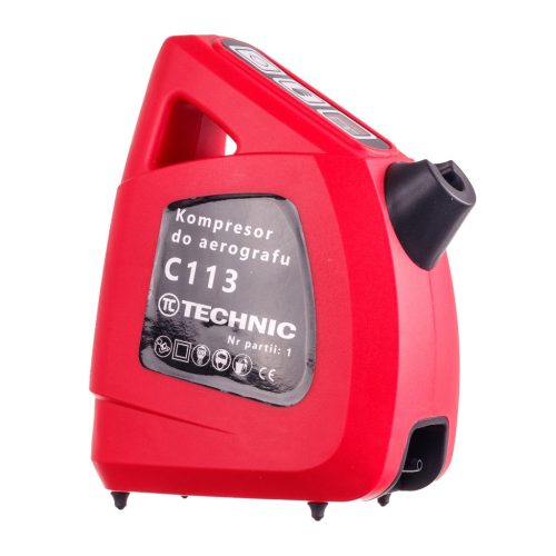 Komplett airbrush készlet kompresszorral, festékszóróval és festékekkel  TC Technic - C113