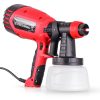 Elektromos HVLP festőegység, falfestő készlet 3 fúvókával, 600 ml-es tartállyal TC Technic LL16