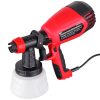 Elektromos HVLP festőegység, falfestő készlet 3 fúvókával, 600 ml-es tartállyal TC Technic LL16